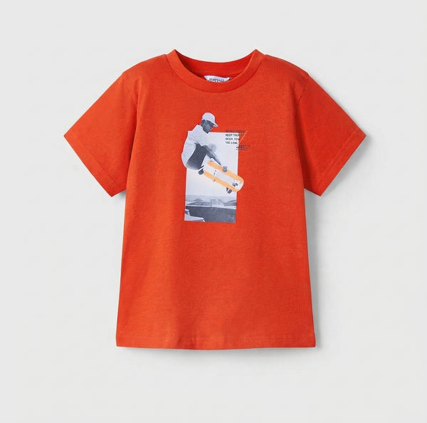 Camiseta Skate Roja