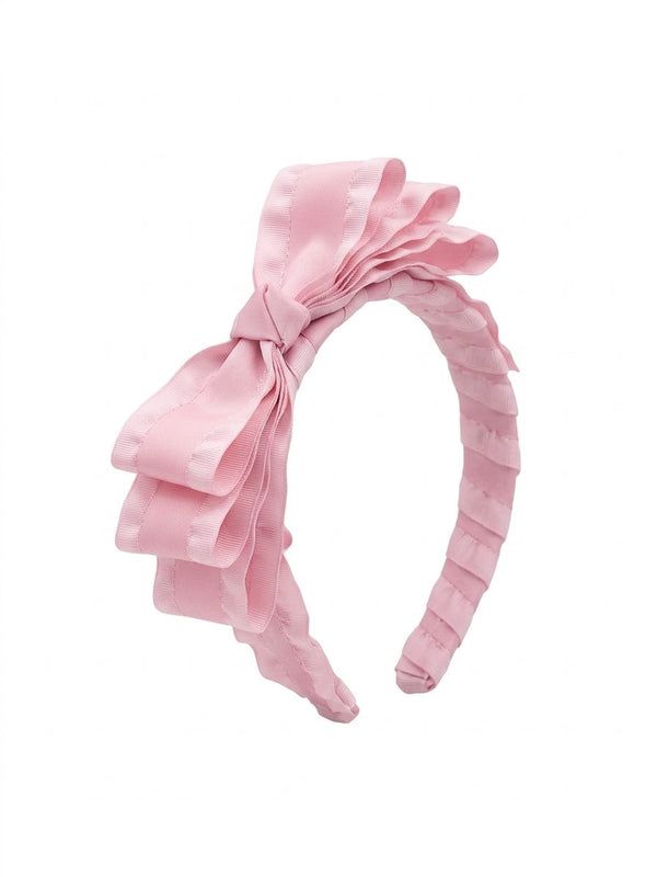 Cintillo de Organza Rosa - Tienda Cristinita