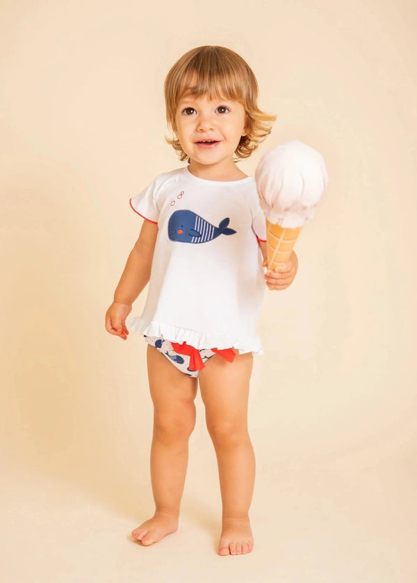 Bañador ballena de Calamaro - Moda infantil europea