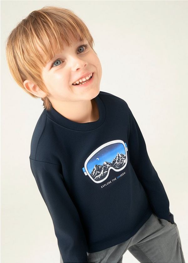Camiseta "Expore the Unseen" de Mayoral - Moda infantil europea