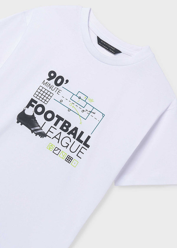 Camiseta Liga de Fútbol 90' de Nukutavake - Moda infantil europea