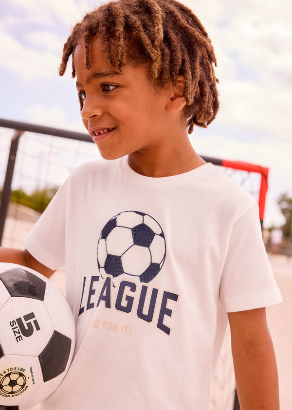 Camiseta Pelota de Mayoral - Moda infantil europea