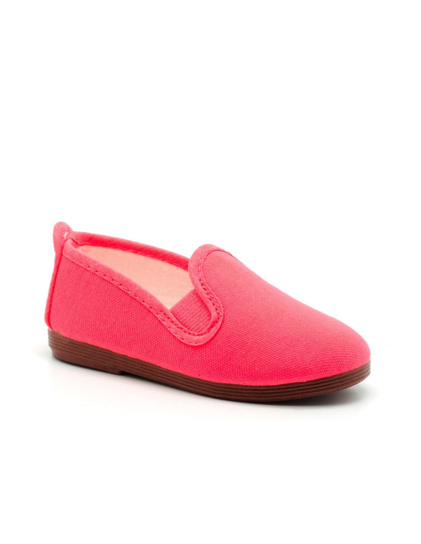 Zapatillas Lona con Elástico Rosados de Javer - Detalle