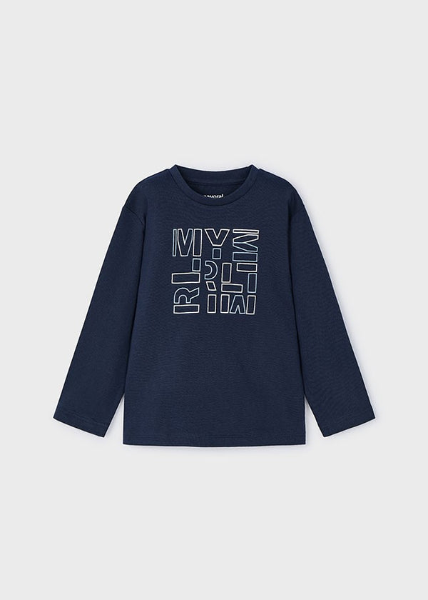 Camiseta MYRL Marino de Mayoral - Moda infantil europea