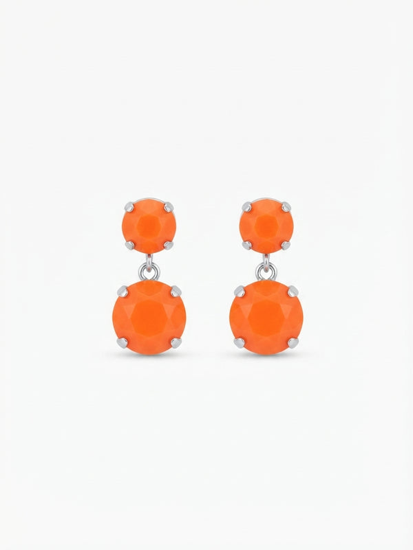 Aretes Dúo Mandarina de Cristinita