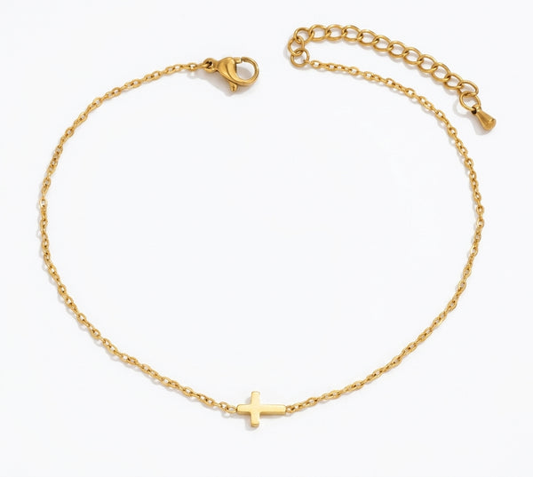 Pulsera bañada en oro