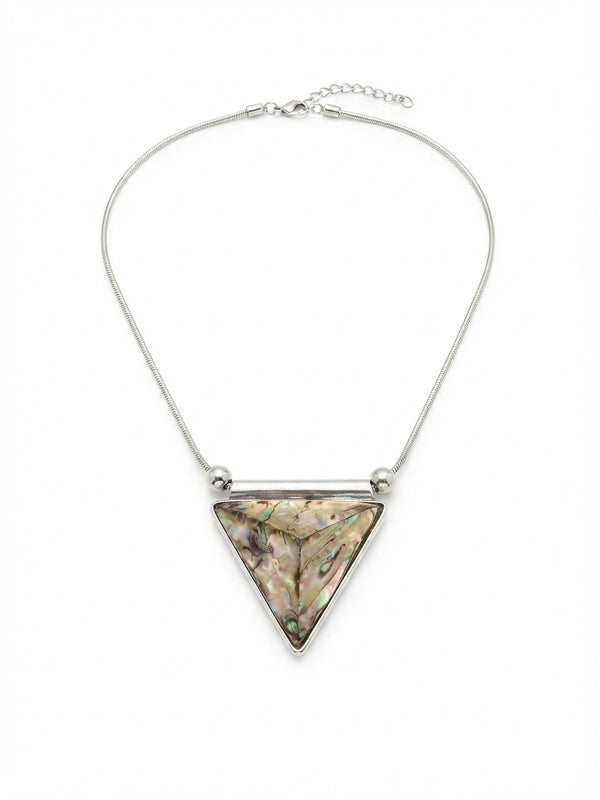 Collar Nácar Triangular