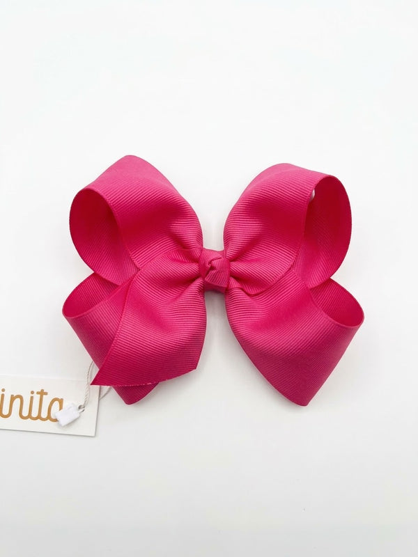 Lazo fucsia para el cabello, de Cristinita