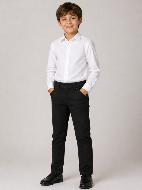 Pantalon negro junior chino