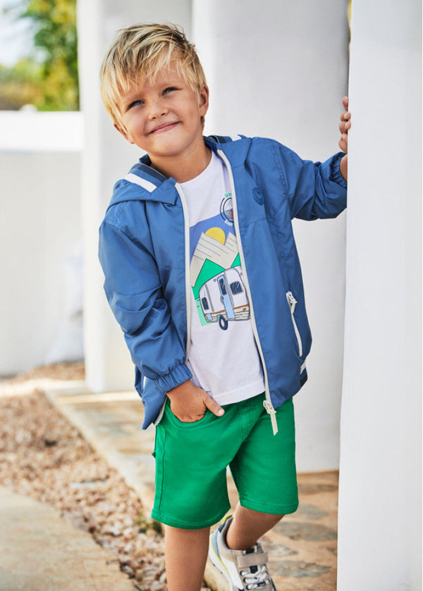 Bermuda clorofila de Mayoral - Moda infantil europea