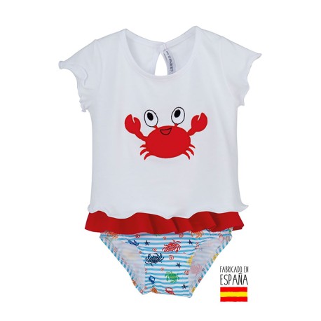 Bañador cangrejo de Calamaro - Moda infantil europea