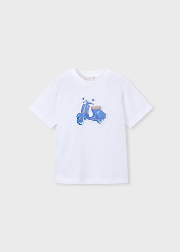 Camiseta Blanca Motor