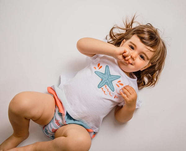 Bañador estrella de mar de Calamaro - Moda infantil europea