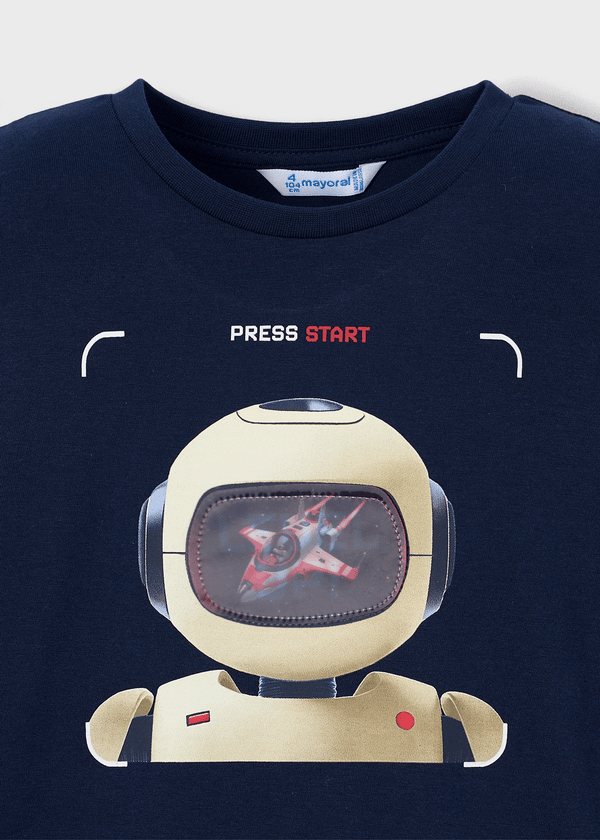 Camiseta Interactiva Level Up