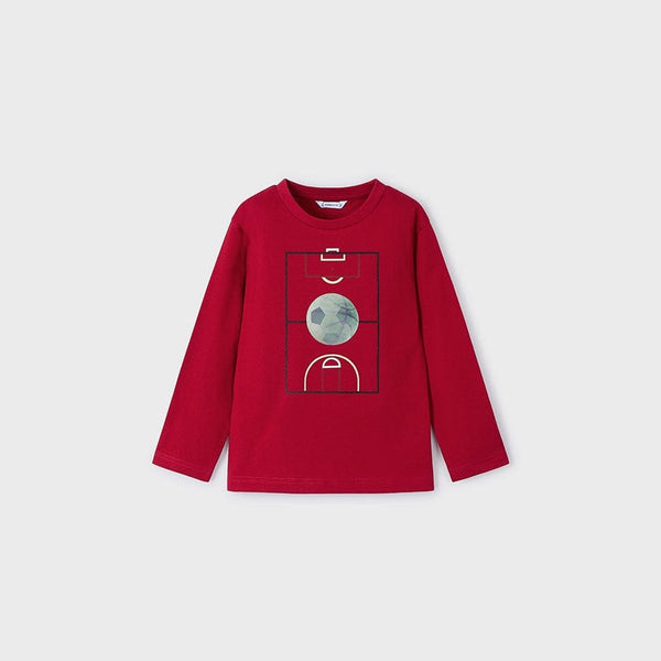 Camiseta Interactiva Soccer/Basket de Mayoral - Moda infantil europea