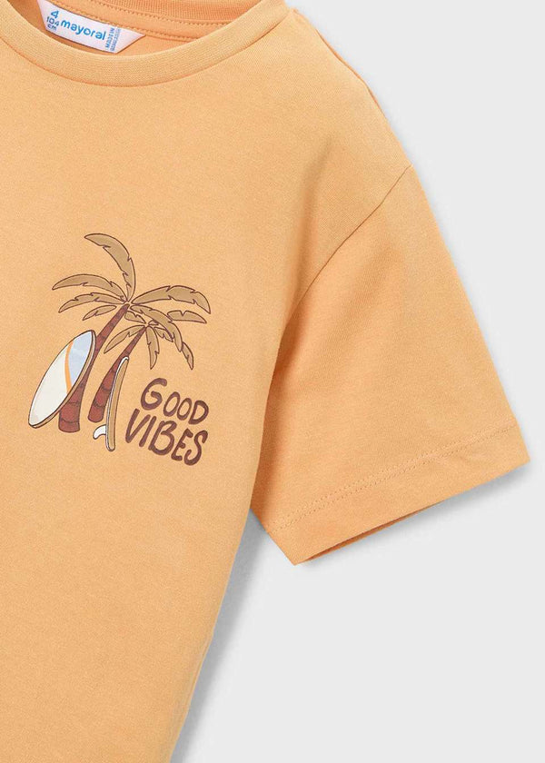 Camiseta Surfer Naranja