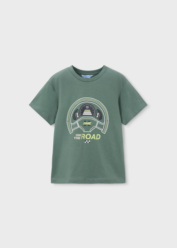 Camiseta On the Road Verde