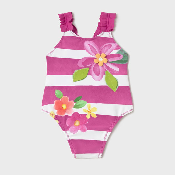 Traje de baño floral de Mayoral - Moda infantil europea