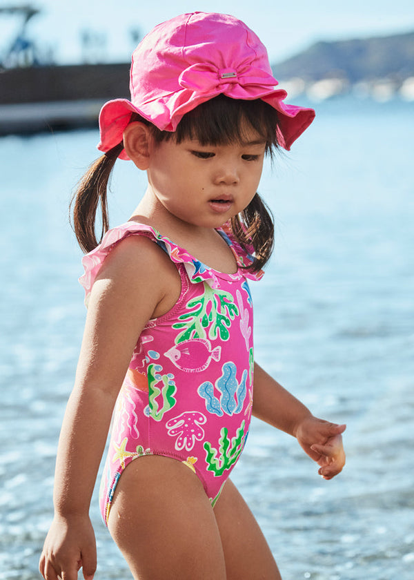 Traje de baño coral de Mayoral - Moda infantil europea